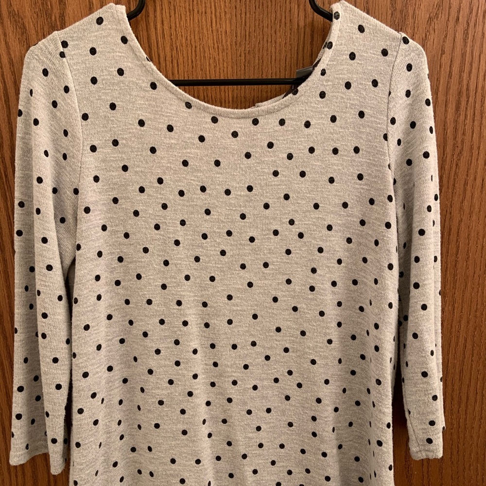 Polka dot top